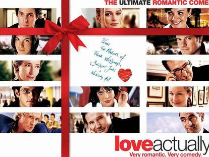 Cartel de la pel&iacute;cula &#039;Love Actually&#039; de 2003.