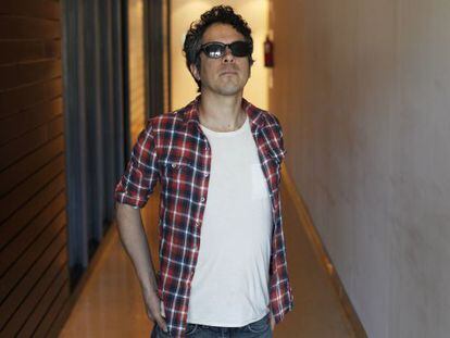 El cantautor M. Ward, durante una reciente visita a Madrid. 