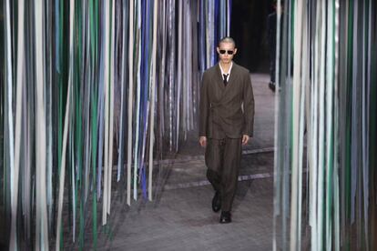 Una imagen del desfile de Ermenegildo Zegna XXX en Milán.