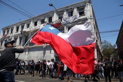 Una manifestación en Valparaíso, Chile, el pasado 21 de diciembre.