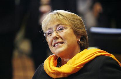 Michelle Bachelet, ex presidenta de Chile.