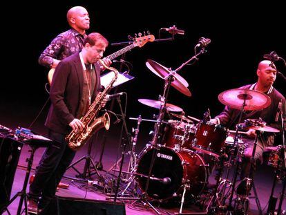 El tr&iacute;o de jazz de Chris Potter, Reuben Rogers y Eric Harland, este domingo en el festival JazzMadrid.