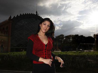 Joana Jim&eacute;nez, en Sevilla.
 