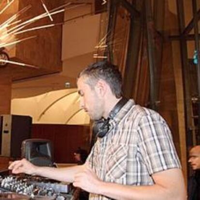 Imagen del escenario del Art After Dark organizado en el Guggenheim Bilbao