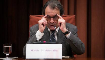 Artur Mas, el març del 2017.