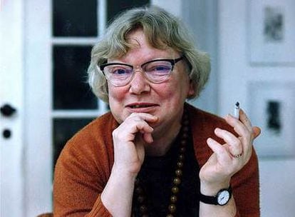 La poetisa Inger Christensen.