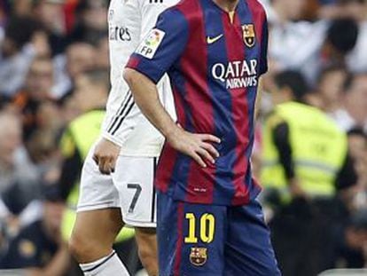 Cristiano y Messi, en un cl&aacute;sico del a&ntilde;o pasado.