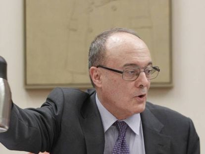 Luis Maria Linde, gobernador del Banco de España.