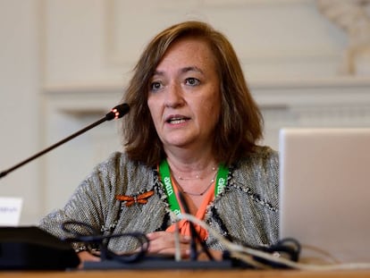 La presidenta de la AIReF, Cristina Herrero