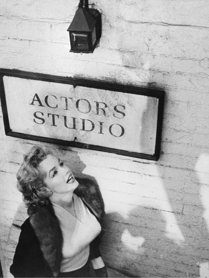 Marilyn Monroe en el Actors Studio.