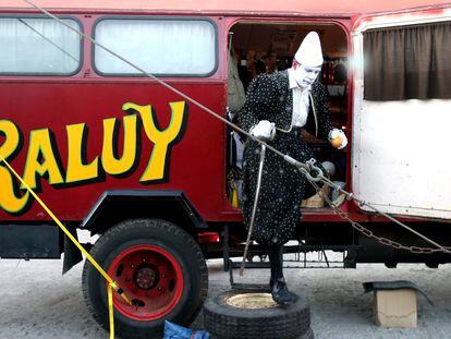 El director de circo y payaso Luis Raluy.
