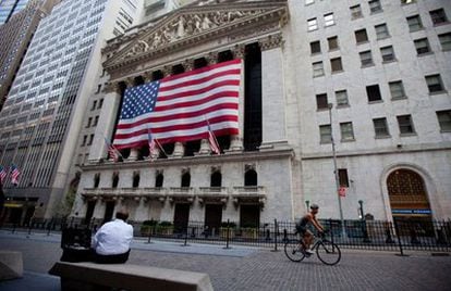 Imagen del edificio de la Bolsa de Nueva York