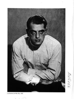 Buñuel retratado por Man Ray en 1929