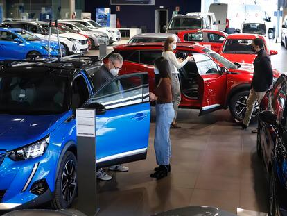 Concesionario de coches en Tarrassa.