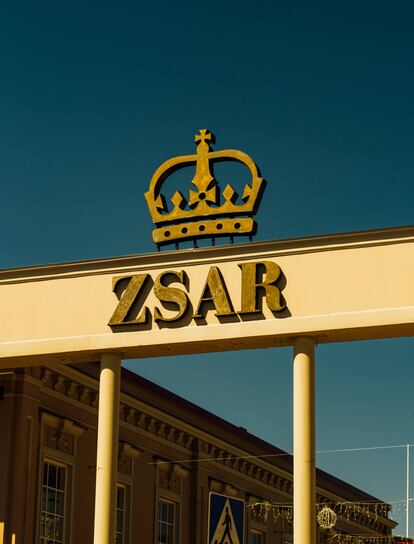 El centro comercial Tsar Outlet Village, ubicado al lado de la estación de paso fronterizo de Vaalimaa.