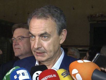 El expresidente del Gobierno Jos&eacute; Luis Rodr&iacute;guez Zapatero