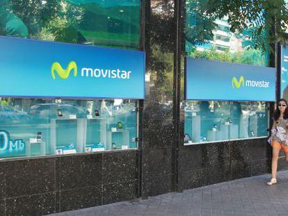 Tienda Movistar en Madrid.