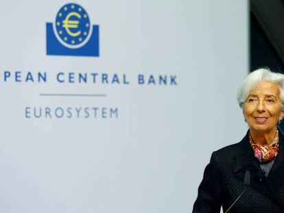 La presidenta del BCE, Christine Lagarde. En vídeo, declaraciones de Lagarde.