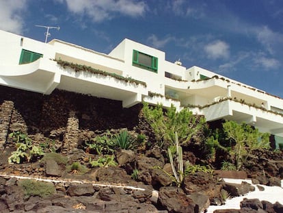 Fotografía datada el 5 de diciembre de 1999 de la residencia La Mareta, en la localidad de Costa Teguise de Lanzarote.
