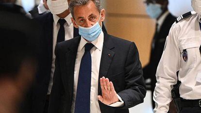 La secuencia de la condena a prisión del expresidente Sarkozy