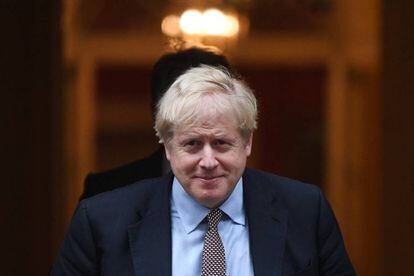 El primer ministro del Reino Unido, Boris Johnson, en octubre pasado.