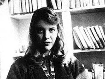 La poeta estadounidense Sylvia Plath.