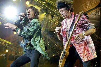 Los Rolling Stones en el Vicente Calderón, en el 2003.