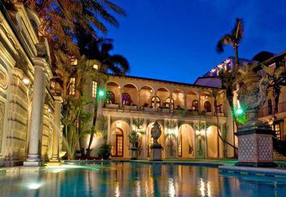 La mansi&oacute;n de Gianni Versace, Casa Casuarina, en Miami Beach, Florida. 