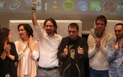Clausura de la Asamblea Ciudadana de Podemos.