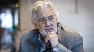 Plácido Domingo, el pasado mes de diciembre en Valencia.