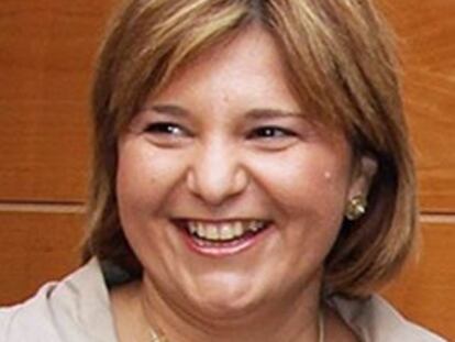 La consejera Isabel Bonig.