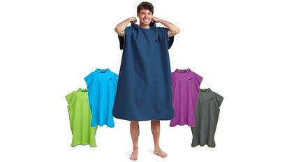 Be Honest - Poncho-toalla de surf con capucha para Mujer