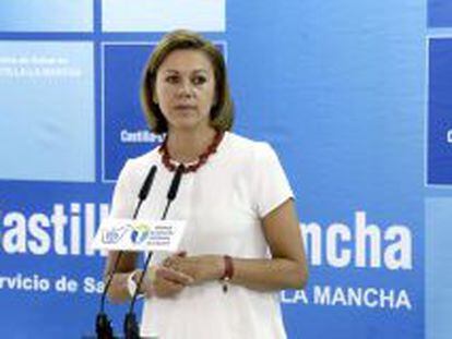 La presidenta de la Junta de Castilla-La Mancha, Mar&iacute;a Dolores de Cospedal. 