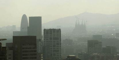 Contaminaci&oacute;n en Barcelona.