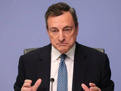 El presidente del Banco Central Europeo (BCE), Mario Draghi,