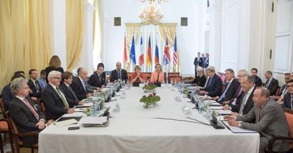 Reunión en Viena de las grandes potencias e Irán para el pacto nuclear.