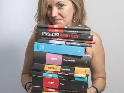 La editora Carme Riera. 