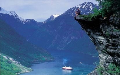 Fiordo Geiranger, en Noruega.