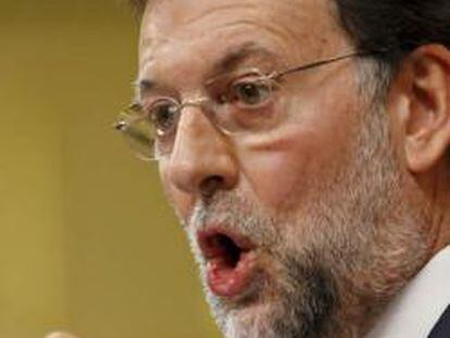Mariano Rajoy, líder de los populares.