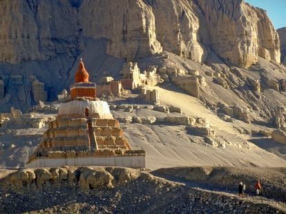 El monasterio de Tholing, en el Tíbet.