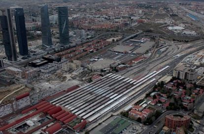 Vista de la zona donde se realizar&iacute;a la operaci&oacute;n Castellana Norte. 