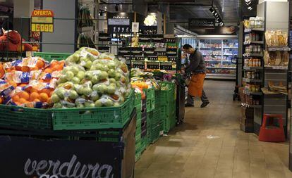 Un supermerdo de Dia en la calle Toledo de Madrid