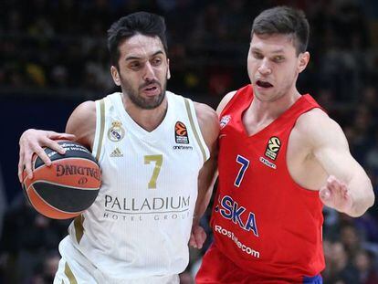 Campazzo choca contra Ukhov