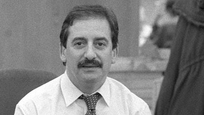 Ander Landaburu, antiguo delegado de EL PAÍS en Euskadi, en una foto de 1997.