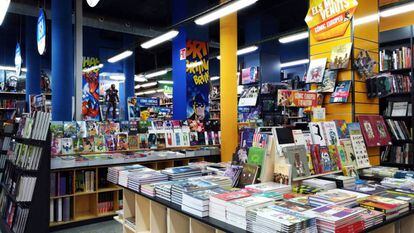 La tienda Norma Comics, en Barcelona.