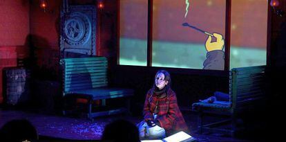 Una escena de 'La pequeña cerillera'.