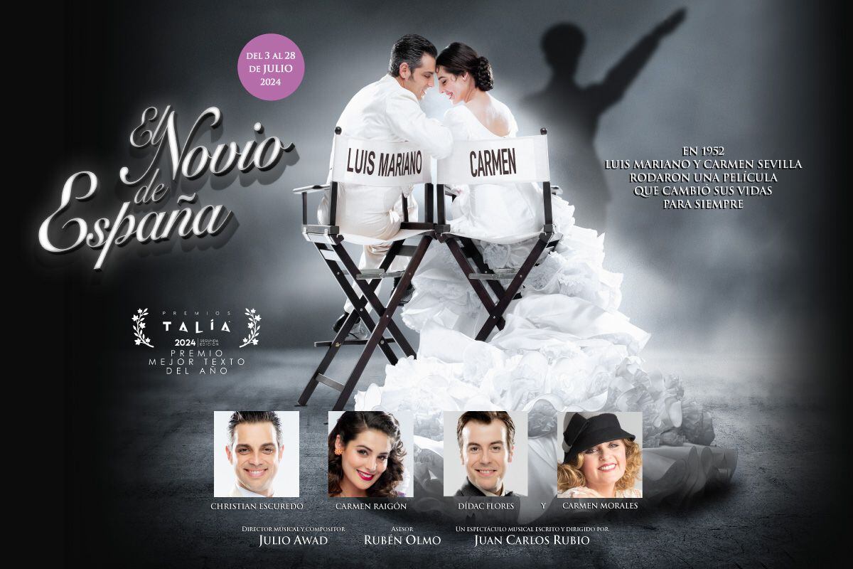 'El novio de España' forma parte de la trilogía musical sobre la historia de España iniciada por Juan Carlos Rubio.