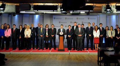 Presentación del nuevo Gobierno de Colombia.