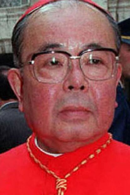 El cardenal Pedro S. Shirayanagi.