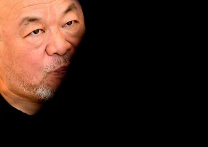 Ai Weiwei durante la presentación de 'Coronation' en Berlín en septiembre.